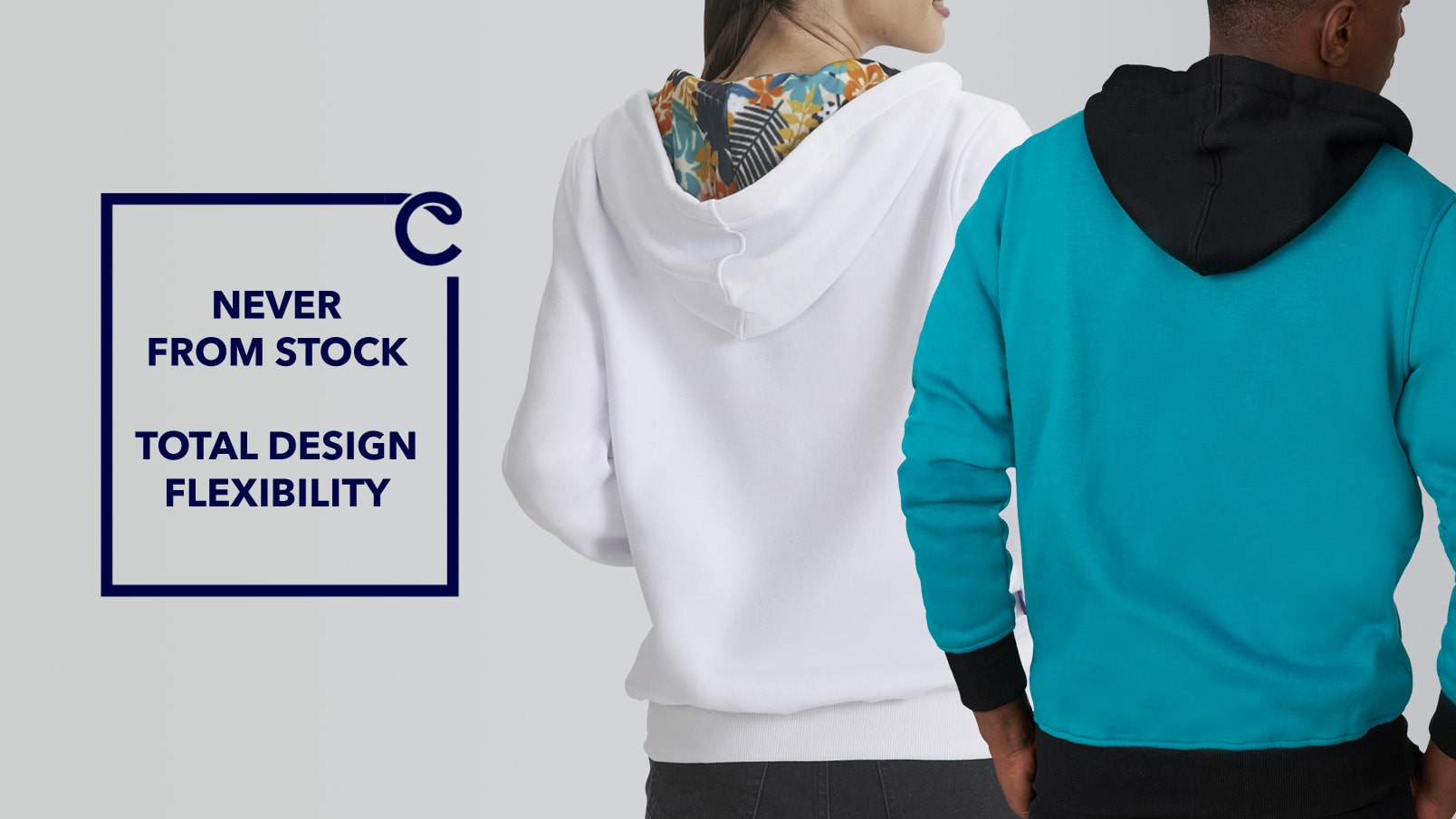 Custom Zip Hoodies Made Easy by CLIFTON | Design Your Own Today